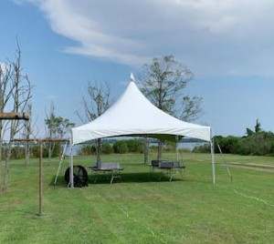 20' x 20' marquee frame tent