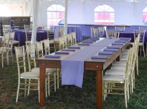 Custom rentals available from tri county tent rentals